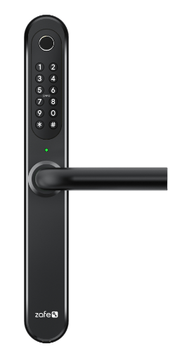 Billede af Zafe T-Lock, Fysiske knapper,  SCANDI 39mm, sort